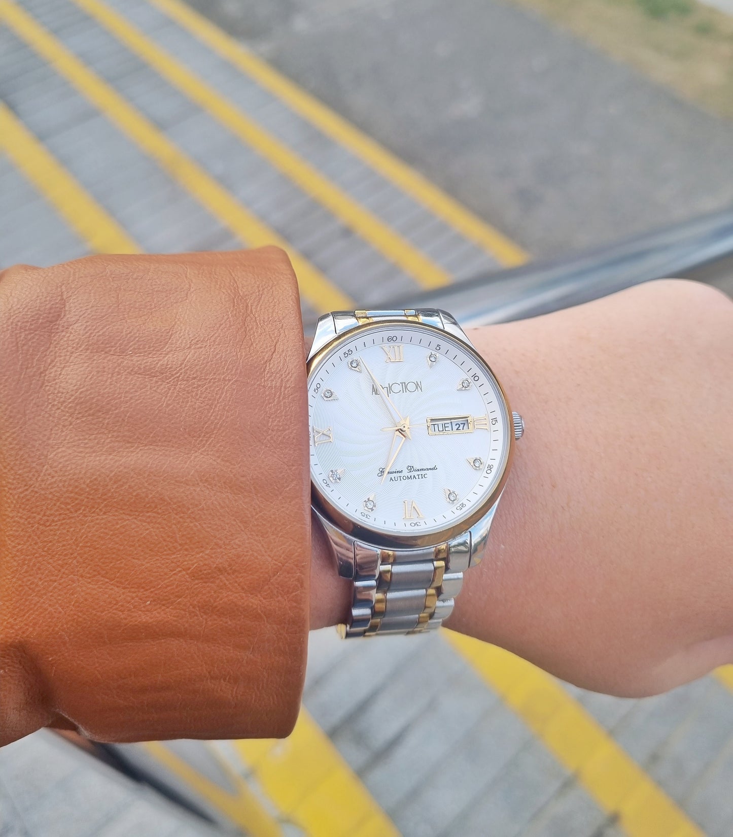 Montre à deux tons Addiction