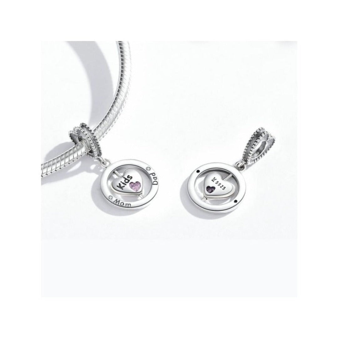 Charm Bamoer maman, fils et papa