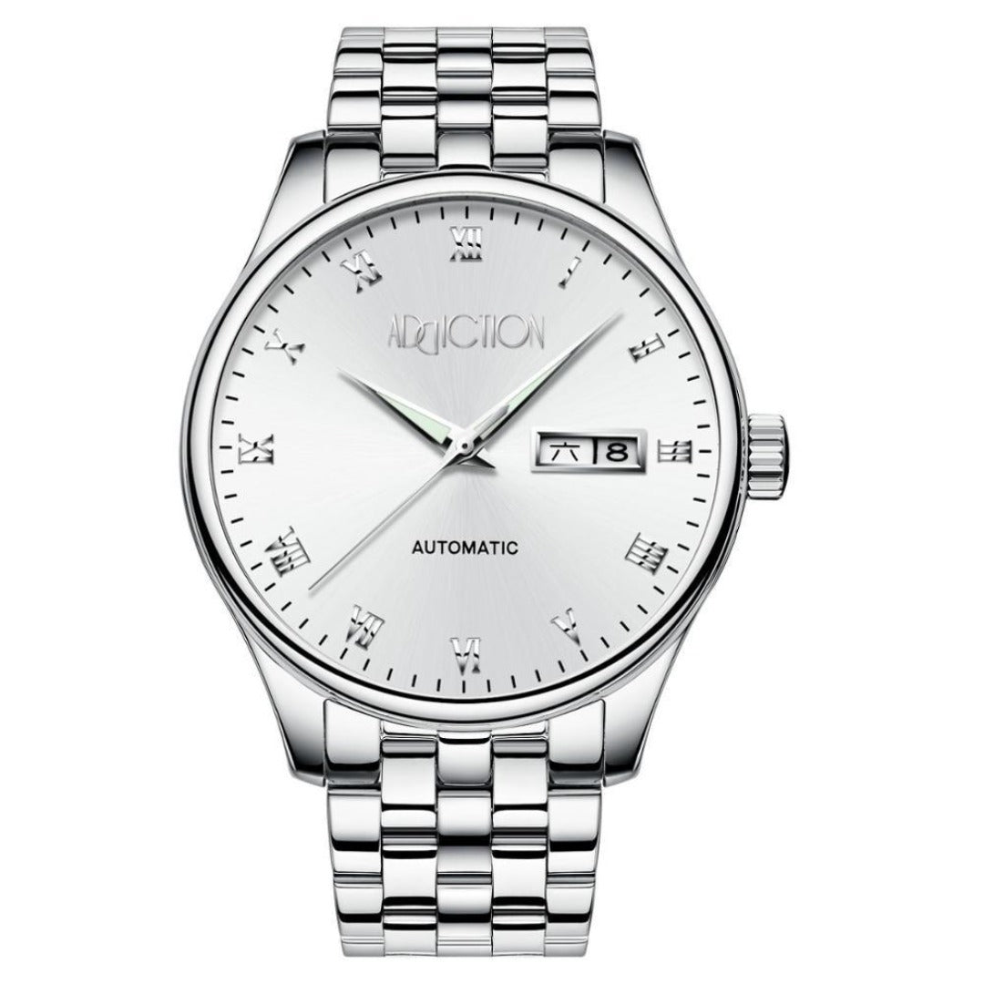 Silver Addiction Watch –