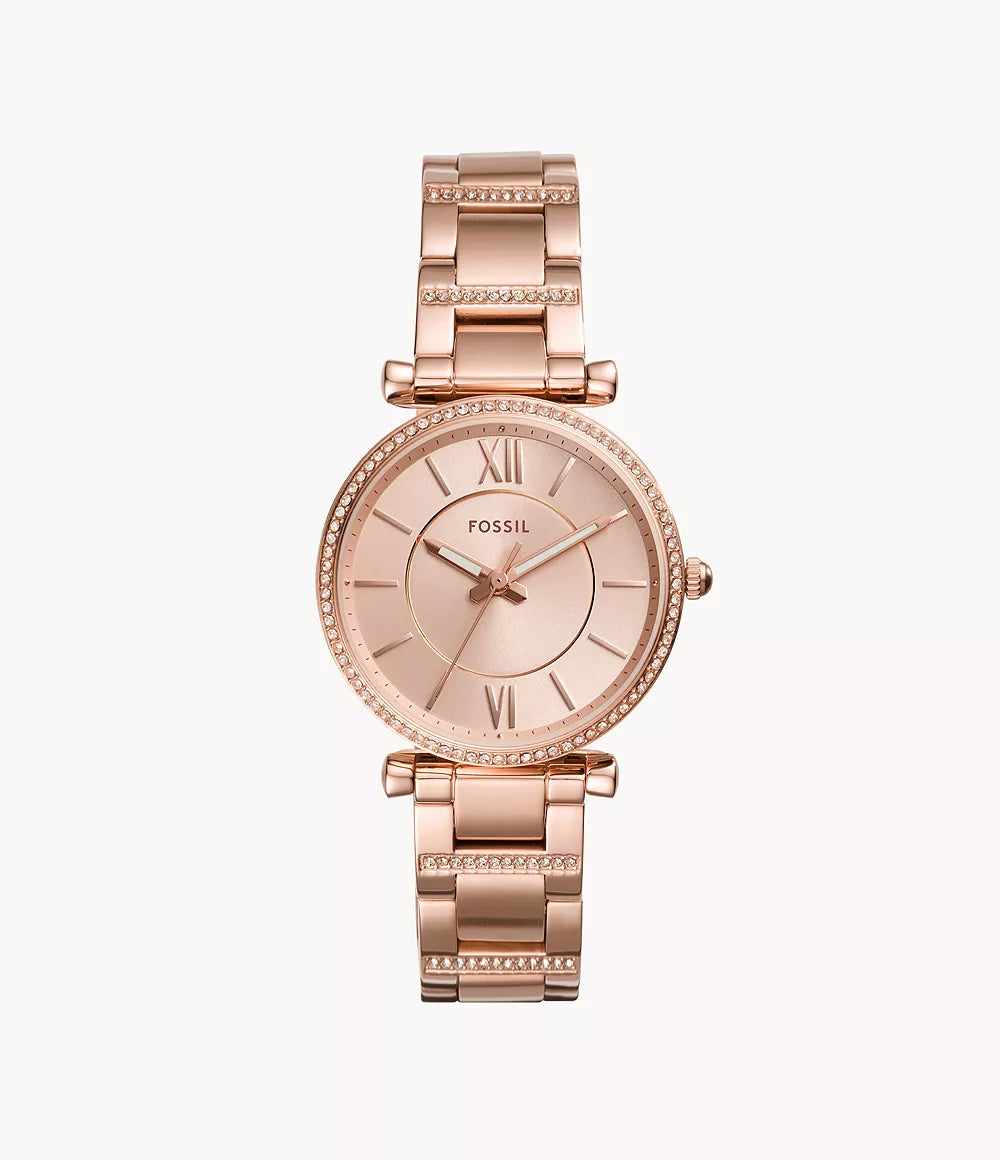 Reloj Fossil Carlie Rosado