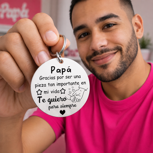 Llavero Papá Te Quiero