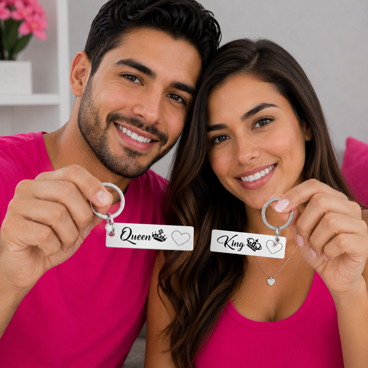 Llavero Rey y Reyna