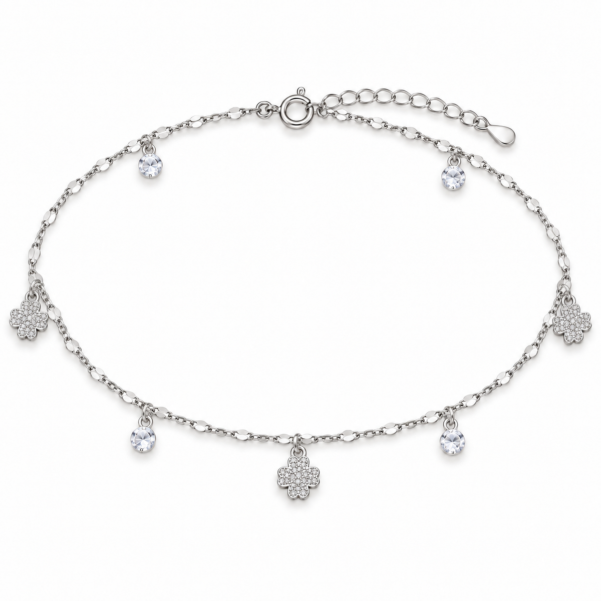Bracelet de cheville Trébol